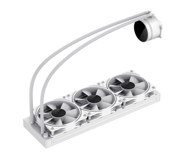 GAMEMAX ICEBURG 360 INFINITY WH White 3x120mm - 1522200 - zdjęcie 3